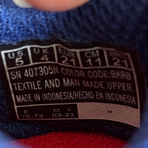 Skechers Boy's Flex Mini Trainer Slip On Sneakers Size 5 - Picture 8 of 11